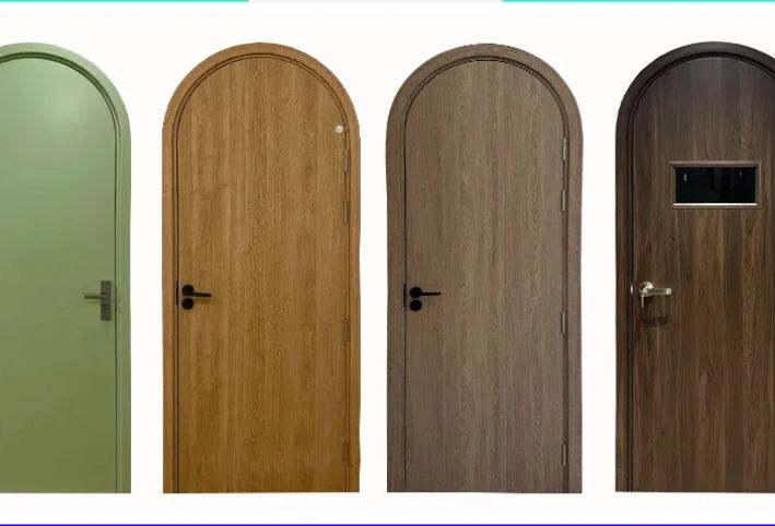 CỬA COMPOSITE VÒM