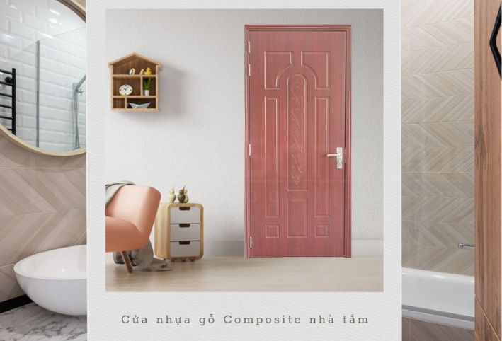 CỬA NHỰA GỖ COMPOSITE NHÀ TẮM