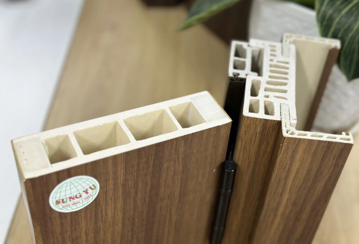 CỬA NHỰA COMPOSITE CÓ CÁCH ÂM TỐT KHÔNG ĐỘ DÀY CÁNH