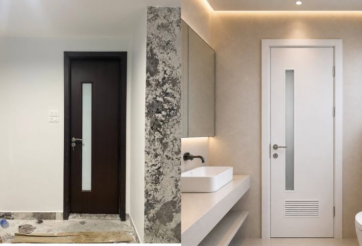 CỬA NHỰA COMPOSITE Ô KÍNH