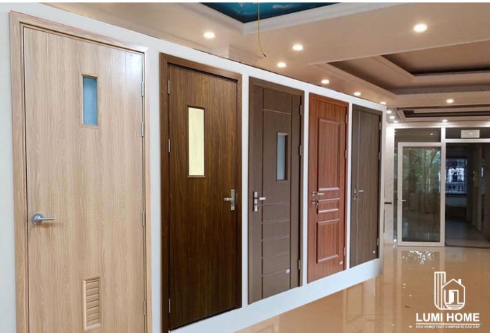 Cửa Gỗ Nhựa Composite cao cấp chịu nước tuyệt đối