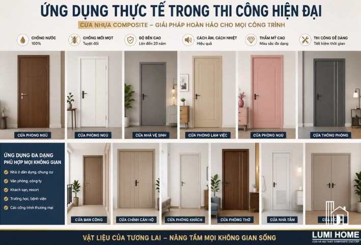Ứng dụng thực tế trong thi công hiện đại