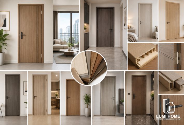 Ưu điểm vượt trội của cửa nhựa composite cho chung cư