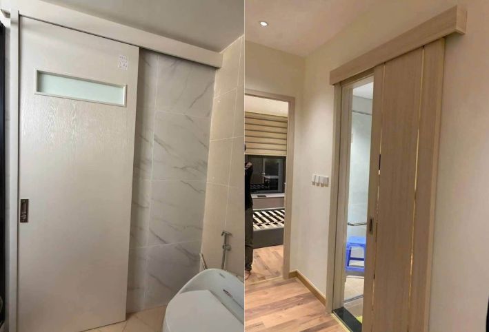 Cập nhật bảng giá cửa nhựa composite phòng tắm trọn gói hiện nay