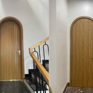CỬA NHỰA COMPOSITE VÒM CONG PHÒNG NGỦ