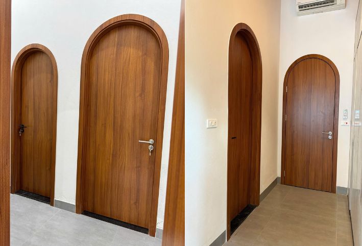 BÁO GIÁ CỬA NHỰA COMPOSITE VÒM