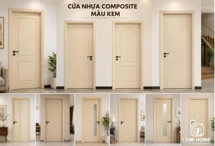 cach-ve-sinh-va-bao-quan-cua-nhua-composite-mau-kem (2) Cửa nhựa Composite màu kem - Giải pháp nội thất tinh tế cho nhà hiện đại