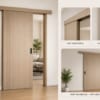 Cửa composite lùa - Giải pháp tiết kiệm không gian và sang trọng cho nhà ở