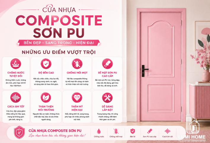 cua-cua-nhua-composite-son-pu Cửa nhựa composite sơn PU cao cấp