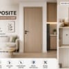 Giải pháp cửa nhựa Composite tối ưu không gian cho căn hộ chung cư nhỏ