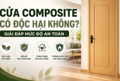 Cửa nhựa composite có độc hại không