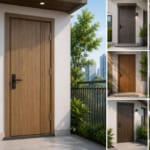 Cửa nhựa composite dùng ngoài trời được không