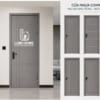 Cửa nhựa Composite màu ghi - Điểm nhấn hiện đại cho nội thất