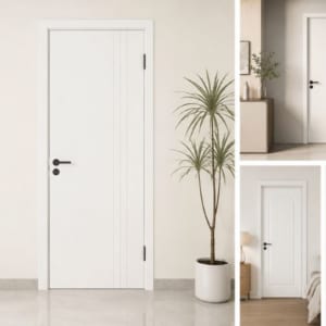 Bộ sưu tập mẫu cửa nhựa Composite màu trắng đẹp và hiện đại nhất