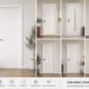 Bộ sưu tập mẫu cửa nhựa Composite màu trắng đẹp và hiện đại nhất