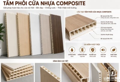 Tấm phôi cửa nhựa composite chất lượng cao