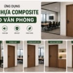 Ứng dụng cửa nhựa composite cho văn phòng